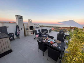Top-modern apartment close to sea with ocean view and large private terrace, Gran Alacant